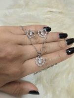 نیمست جواهری طرح قلب کد 5032 - Image 4