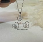نیمست جواهری طرح قلب کد 5032
