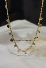 گردنبند کارتیر آویز دار استیل کد 1161