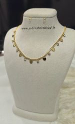 گردنبند کارتیر آویز دار استیل کد 1161 - Image 5