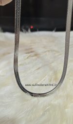 گردنبند ماری (هرینگبون ) استیل ۵ میل کد 1162 - Image 4