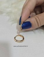 گوشواره ژوپینگ حلقه ای کد 2104 - Image 3