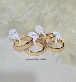 انگشتر رینگ ساده تخت ژوپینگ کد 4038