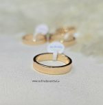 انگشتر رینگ ساده تخت ژوپینگ کد 4038 - Image 4