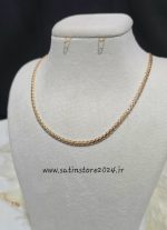 گردنبند ماری طرح دار ژوپینگ کد 1177 - Image 4