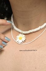 گردنبند گل بابونه تابستانه کد 1182 - Image 2