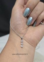 گردنبند شیک و ظریف استیل کد 1187
