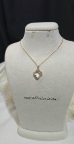 گردنبند ونکلیف کریستالی کد 1193 - تصویر 3