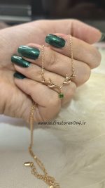 گردنبند شاخ گوزن ژوپینگ کد 1198 - تصویر 4