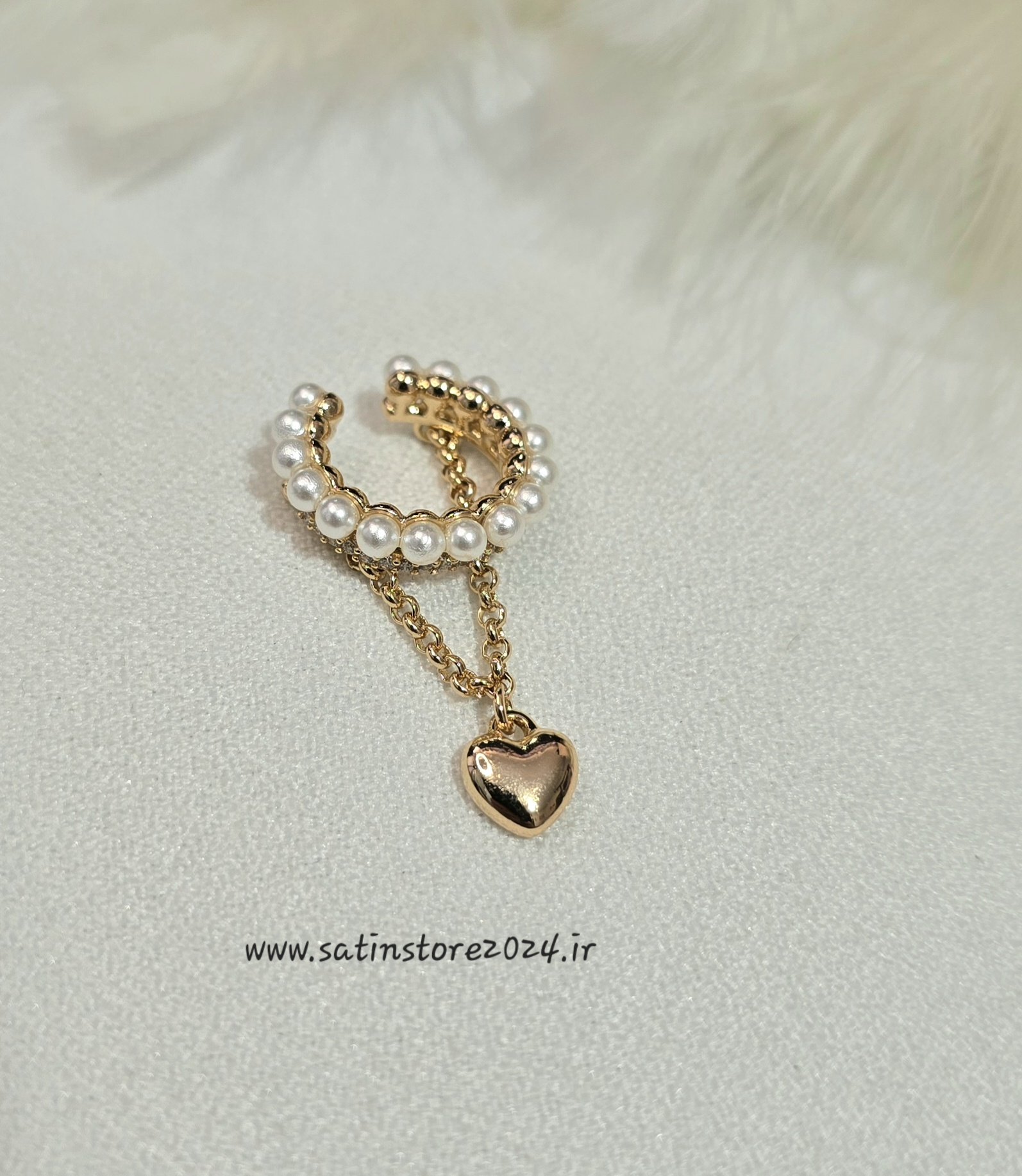 گوشواره ایرکاف آویز دار کد 2111