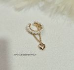 گوشواره ایرکاف ژوپینگ آویزدار کد 2111 - تصویر 3