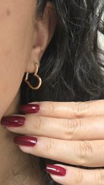 گوشواره قلبی ژوپینگ کد 2113 - تصویر 4