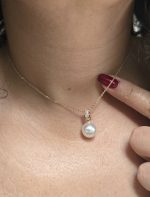 گردنبند مرواریدی ژوپینگ کد 1206 - تصویر 3